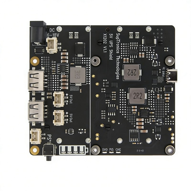Raspberry Pi Uninterrupted Power Supply Ups 18650 - แผงวงจร UPS รุ่น A85P X1202 สำหรับ