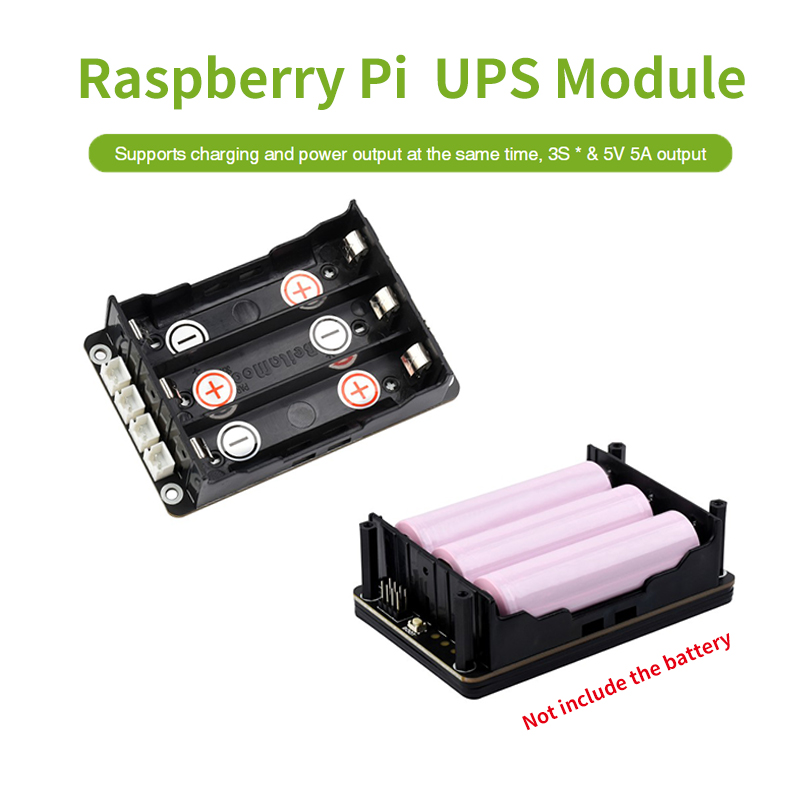 Raspberry Pi Uninterrupted Power Supply Ups 18650 - Raspberry Pi 5 UPS HAT รองรับแบตเตอรี่