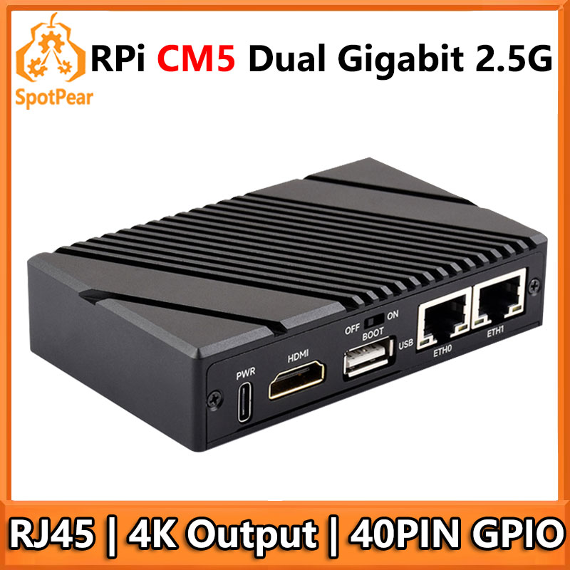 บอร์ดขยายพอร์ตอีเธอร์เน็ตแบบคู - Argon One V3 M.2 Nvme Case บทวิจารณ์และราคา