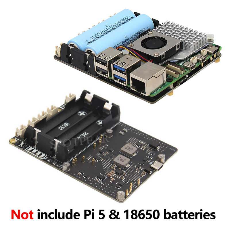 บอร์ดขยายการจัดการพลังงาน X120 - Raspberry Pi Uninterrupted Power Supply Ups 18650 บทวิจารณ์และราคา