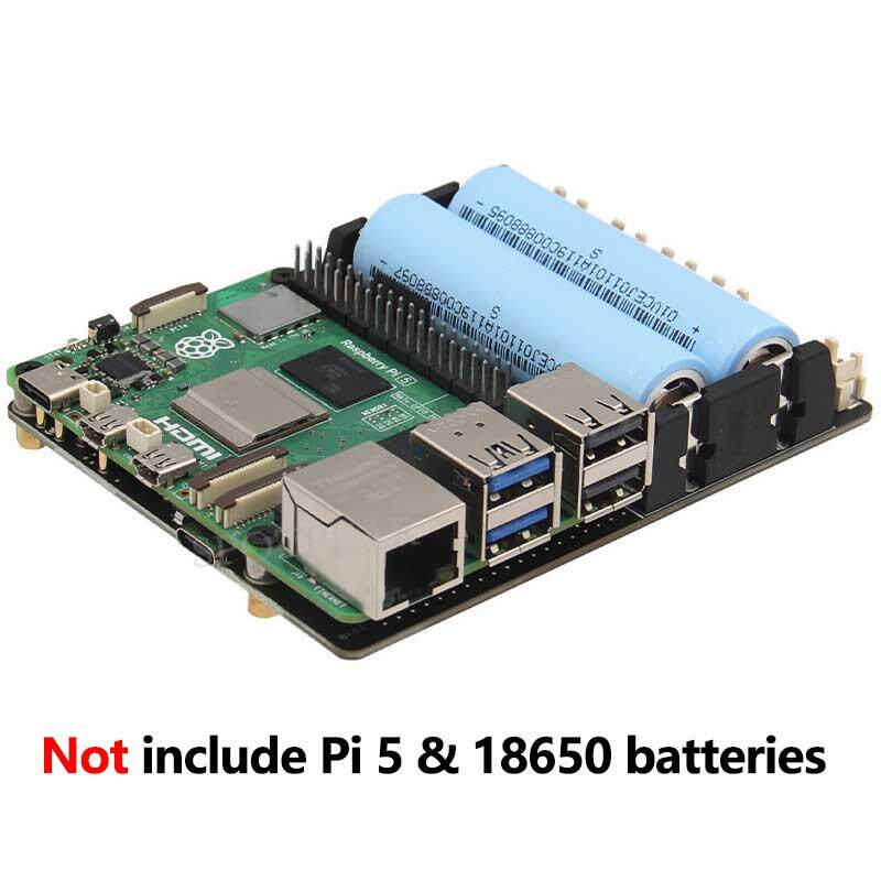 บอร์ดขยายระบบจัดการพลังงาน UPS - Raspberry Pi Uninterrupted Power Supply Ups 18650 บทวิจารณ์และราคา