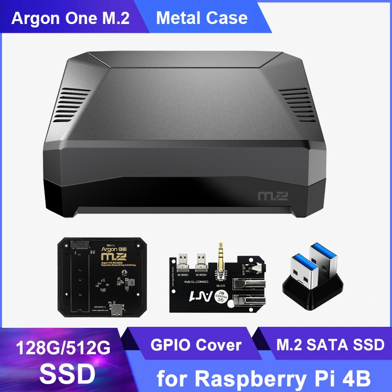 Raspberry Pi 4 argon เคสอะลูมิ - Argon One V3 M.2 Nvme Case บทวิจารณ์และราคา