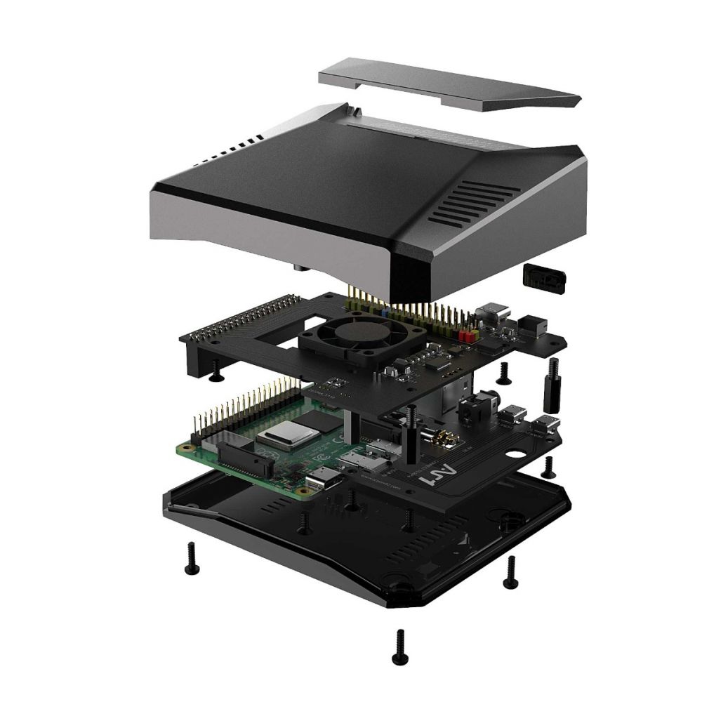 Raspberry Pi 4 argon เคสอะลูมิ - Argon One V3 M.2 Nvme Case บทวิจารณ์และราคา